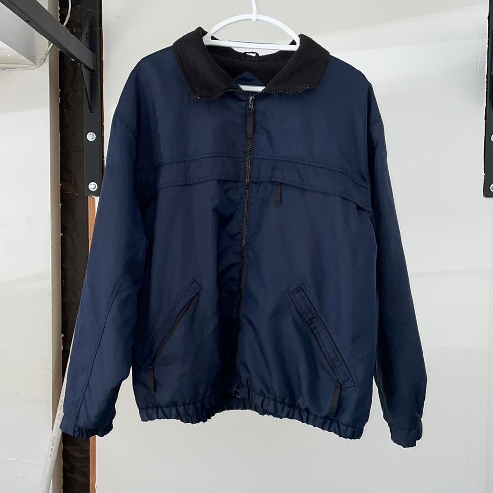 Thrifted Men’s Zip-up Windbreaker